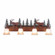 Denali-Valley Elk Four Light Bath Vanity Light in Cedar Green/Rust Patina (172|H32423TT-03)
