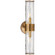Liaison Two Light Wall Sconce in Antique-Burnished Brass (268|KW 2118AB-CRG)