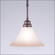 Cedarwood-Rustic Plain Rustic Brown One Light Pendant in Rustic Brown (172|H27201CT-ST-27)