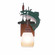 Wasatch-Trout Fish/Rust Patina One Light Wall Sconce in Fish/Rust Patina (172|H14181ET-05)
