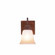 Wasatch-Rustic Plain Rust Patina One Light Wall Sconce in Rust Patina (172|H14101TT-02)