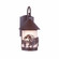 Vista-Horse One Light Wall Sconce in Rustic Brown (172|A51437FC-27)