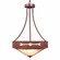 Ridgemont-Del Rio Three Light Chandelier in Rust Patina (172|A45185AL-HR-02)