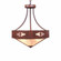 Ridgemont-Pueblo Three Light Chandelier in Rust Patina (172|A44684AL-HR-02)