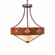 Ridgemont-Deception Pass Three Light Chandelier in Rust Patina (172|A44602AL-HR-02)