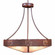 Ridgemont-Maple Cutout Seven Light Chandelier in Rust Patina (172|A42506AL-HR-02)