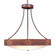 Ridgemont-Maple Cutout Seven Light Chandelier in Rust Patina (172|A42506AF-HR-02)