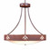 Ridgemont-Deception Pass Seven Light Chandelier in Rust Patina (172|A42502AF-HR-02)
