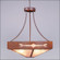 Ridgemont-Del Rio Seven Light Chandelier in Rust Patina (172|A42185AL-HR-02)