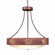 Ridgemont-Cedar Bough Cutout Six Light Chandelier in Rust Patina (172|A42148FC-HR-02)