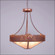 Ridgemont-Mountain-Pine Cutout Seven Light Chandelier in Rust Patina (172|A41945AL-HR-02)