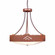 Ridgemont-Mountain Cutout Five Light Chandelier in Rust Patina (172|A41941FC-HR-02)