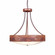 Ridgemont-Bison Five Light Chandelier in Rust Patina (172|A41939FC-HR-02)