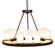 Wisley-Rustic Plain Dark Bronze Metallic Nine Light Chandelier in Dark Bronze Metallic (172|A41401FC-28)