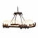 Wisley-Maple Leaf Dark Bronze Metallic 12 Light Chandelier in Dark Bronze Metallic (172|A41305FC-28)