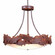 Crestline-Salmon Seven Light Chandelier in Rust Patina (172|A40561AF-HR-02)