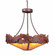 Crestline-Salmon Seven Light Chandelier in Rust Patina (172|A40461AM-HR-02)