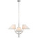 Kinsley LED Chandelier in Polished Nickel (268|KS 5220PN-L)