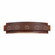 Northridge-Maple Cutout Four Light Bath Vanity Light in Rust Patina (172|A36706-02)