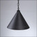 Canyon Black Iron One Light Pendant in Black Iron (172|A24210CH-97)
