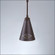 Canyon Rustic Brown One Light Pendant in Rustic Brown (172|A24084ST-27)