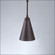 Canyon Rustic Brown One Light Pendant in Rustic Brown (172|A24001ST-27)