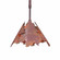 Crestline Rust Patina One Light Pendant in Rust Patina (172|A20105ST-02)