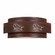 Northridge-Bison Two Light Wall Sconce in Rust Patina (172|A16239-02)