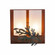 Wisley-Cedar Bough Two Light Wall Sconce in Cedar Green/Rust Patina (172|A15149FC-03)