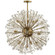 Dickinson 21 Light Chandelier in Soft Brass (268|KS 5006SB-CG) Dickinson 21 Light Chandelier in Soft Brass (268|KS 5006SB-CG)