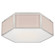 Bradford Two Light Flush Mount in Blush and Polished Nickel (268|KS 4120BLS/PN-FG)