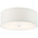 Walker Four Light Flush Mount in Burnished Silver Leaf (268|KS 4071BSL-L)