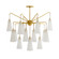 Mika 18 Light Chandelier in Opal Swirl (314|89472)