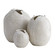 Blume Vases Set of 3 in White Wash (314|7712)