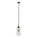 Rosemont One Light Pendant in Matte Swirl Glass (314|49517)