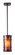 Valencia One Light Pendant in Raw Copper (37|VSH-9NRWO-RC)