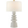 Andreas One Light Table Lamp in White Crackle (268|JN 3608WTC-L)