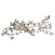 Farfalle Three Light Wall Sconce in Burnished Silver Leaf (268|JN 2502BSL) Farfalle Three Light Wall Sconce in Burnished Silver Leaf (268|JN 2502BSL)