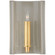 Leeds One Light Wall Sconce in Shellish Gray (268|CS 2609SHG)