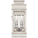 Linear Lantern Two Light Wall Lantern in Polished Nickel (268|CHD 2907PN-CG)