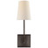 Venini One Light Wall Sconce in Bronze (268|CHD 2620BZ-L)