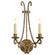 Oslo Two Light Wall Sconce in Gilded Iron (268|CHD 2550GI-CG)