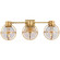 Gracie LED Wall Sconce in Antique-Burnished Brass (268|CHD 2483AB-CG)