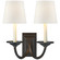 Flemish Two Light Wall Sconce in Aged Iron (268|CHD 1496AI-L)