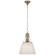Prestwick One Light Pendant in Antique Nickel (268|CHC 5476AN-WG)