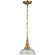 Layton LED Pendant in Antique-Burnished Brass (268|CHC 5460AB-CG)