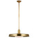 Ruhlmann LED Pendant in Antique-Burnished Brass (268|CHC 5302AB-WG)