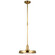 Ruhlmann LED Pendant in Antique-Burnished Brass (268|CHC 5300AB-WG)