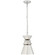 Alborg One Light Pendant in Polished Nickel (268|CHC 5240PN-PN)