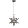 Moravian Star One Light Lantern in Aged Iron (268|CHC 5211AI-AM)